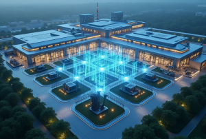 尊龙凯时动力电池智能工厂数字孪生