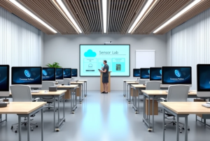 尊龙凯时公共实训中心物联网技术：打造高技能人才培养