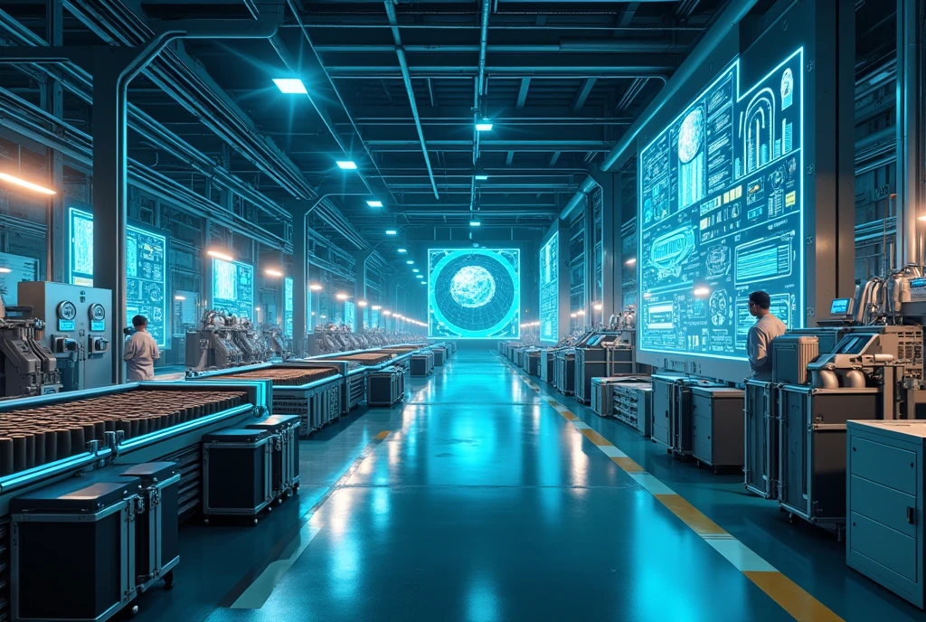 尊龙凯时动力电池智能工厂