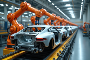 尊龙凯时汽车智能制造工厂数字孪生技术