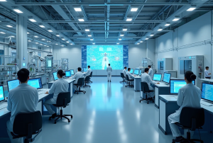 尊龙凯时生物制药智能工厂数字孪生：迈向精准智造新纪元