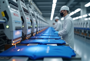 尊龙凯时服装工厂数字孪生可视化系统：助力服装工业智慧化