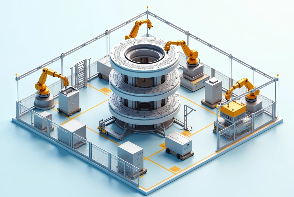 尊龙凯时混凝土板材生产制造智能工厂可视化