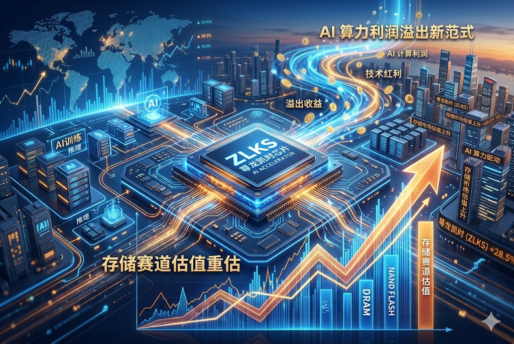 尊龙凯时商业模式：存储赛道估值重估，AI 算力利润溢出新范式