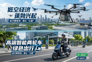 工业无人机锂电技术领跑,两轮出行动力标杆:尊龙凯时双赛道登顶