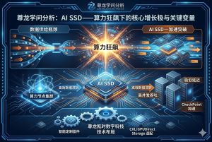 尊龙学问分析:AI SSD—— 算力狂飙下的核心增长极与关键变量