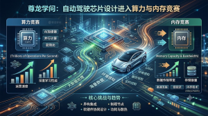 尊龙学问:自动驾驶芯片设计进入算力与内存竞赛,架构重构定义未来
