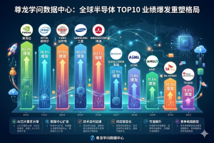 尊龙学问数据中心：全球半导体 TOP10 业绩爆发重塑格局