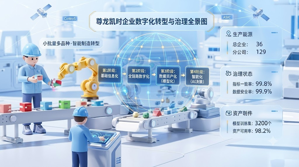 尊龙学问:企业数字化转型与治理全解的四阶段进阶